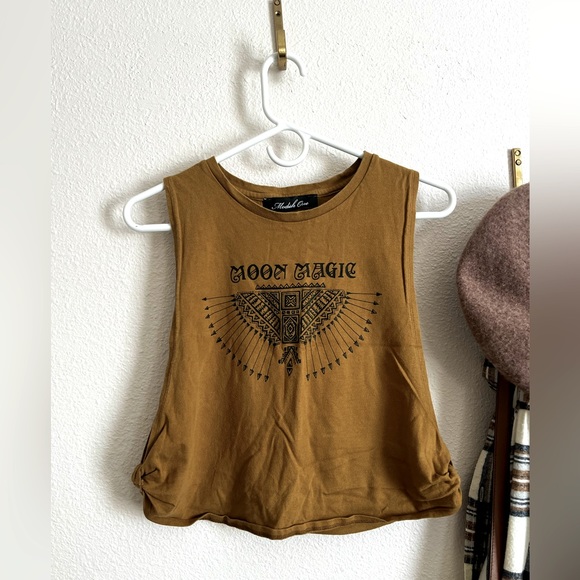 Mustard Yellow Moon Magic Tank - Picture 1 of 2